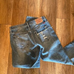 High Rise Lucky Jeans